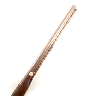 Lot 242 - Single barrel percussion rifle