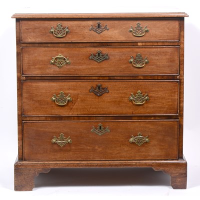 Lot 467 - A George III mahogany chest of drawers