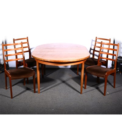 Lot 470 - A G-Plan teak dining suite