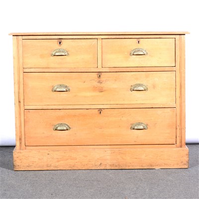 Lot 438 - Pine chest of drawers