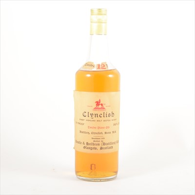 Lot 579 - CLYNELISH - 12 years old - 1970s bottling