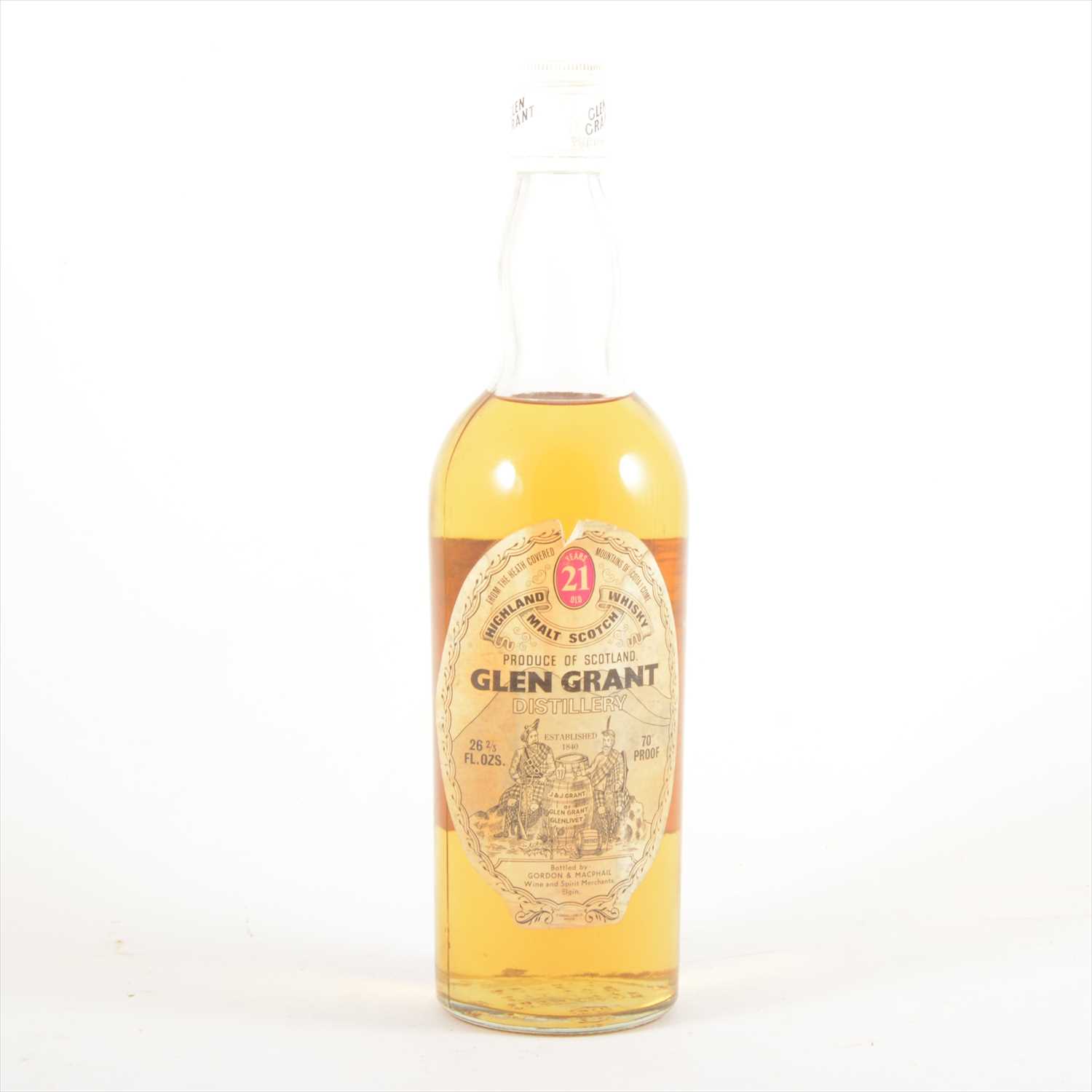 Lot 581 - GLEN GRANT - 21 years old - 1970s bottling
