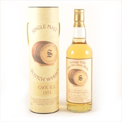 Lot 283 - CAOL ILA - 17 year old, 1974, bottled by Signatory Vintage