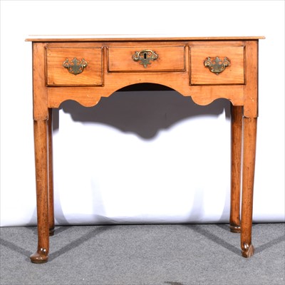 Lot 642 - Walnut lowboy