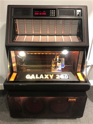 Lot 630A - NSM Galaxy 200 Jukebox, width 96cm, height 141cm.