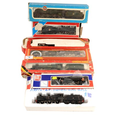 Lot 18 - Seven OO gauge model railway locomotives
