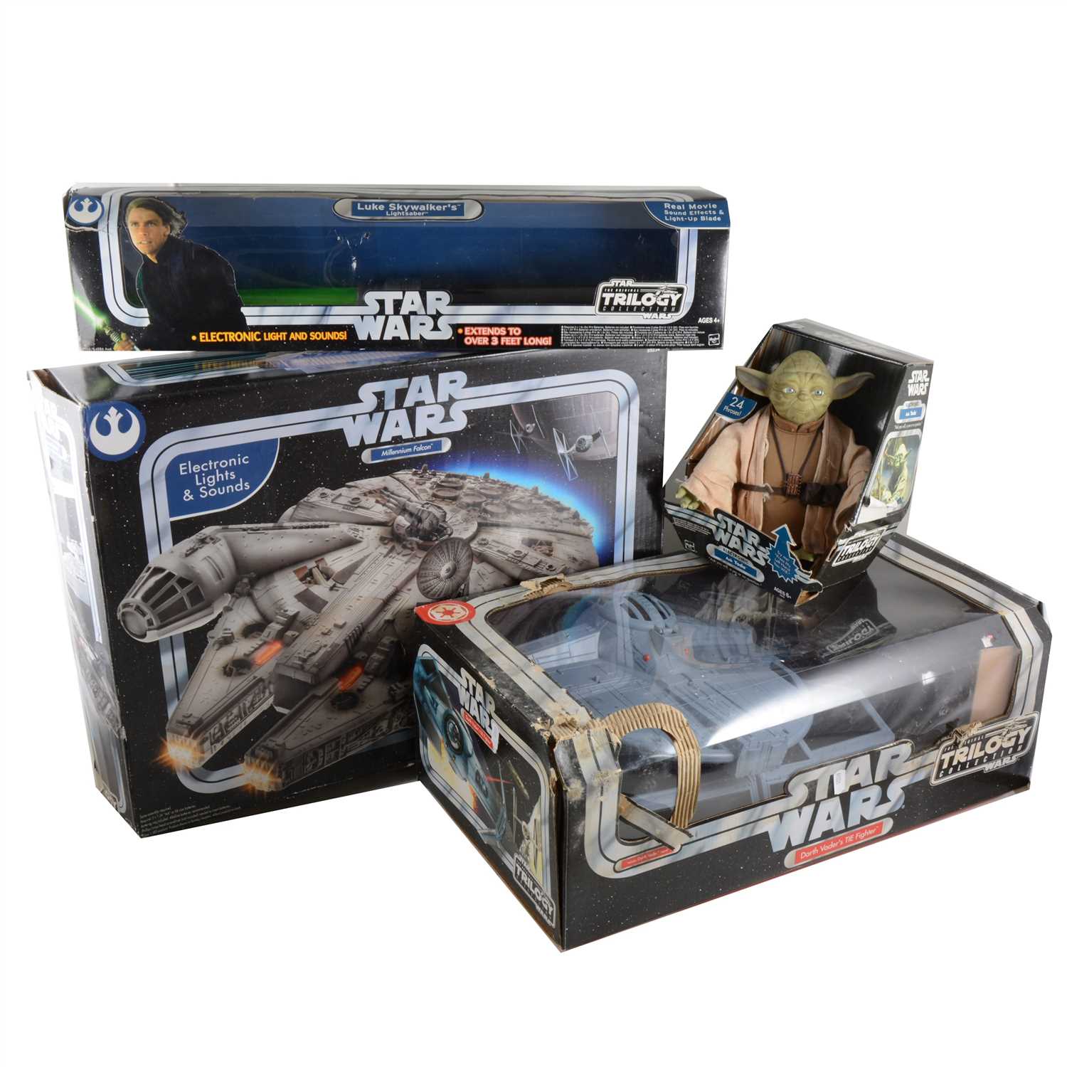 Millennium falcon trilogy clearance collection