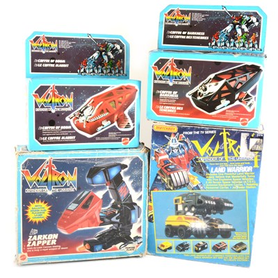 Lot 165 - Voctron Defender of the Universe toys, some boxed toys and loose figures.