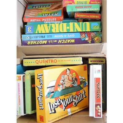Lot 180A - Vintage boardgames and games; including large Tonka fire engine