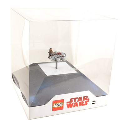 Lot 180 - Four Lego shop display stands; including Star Wars and Friends.