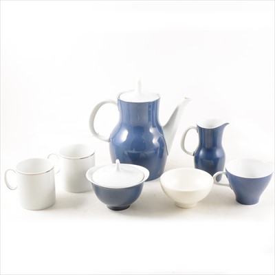 Lot 79 - Twp part coffee, tea and dinner services by Thomas Porcelain.