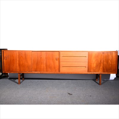 Lot 200 - A large 'Arild' teak sideboard, designed by Nils Jonsson for Troeds Bjarnum, Sweden, circa 1965