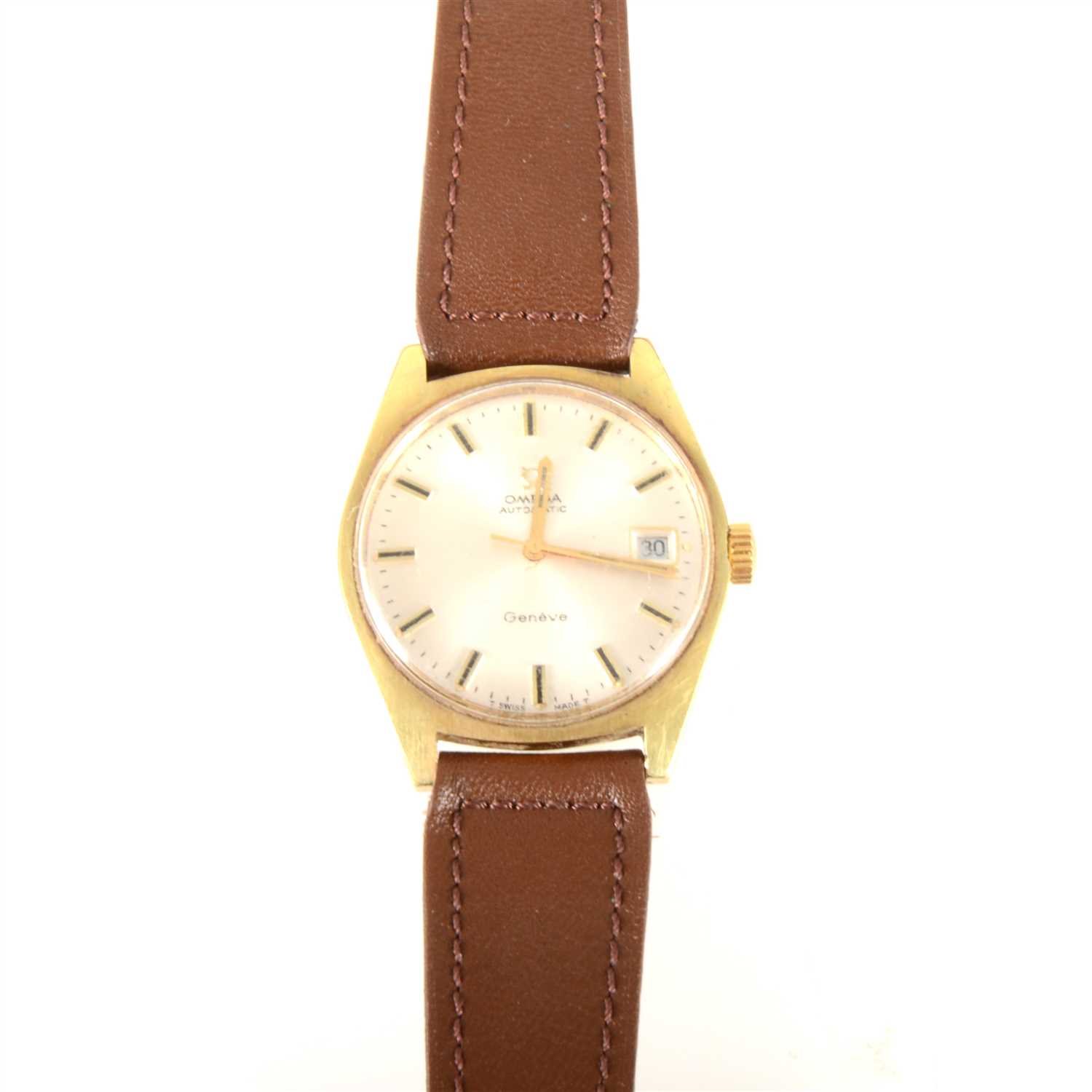Lot 202 - Omega - a gentleman's Geneve Automatic 1970s wrist watch.