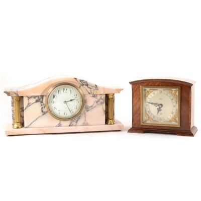 Lot 120 - Two mantel clocks.