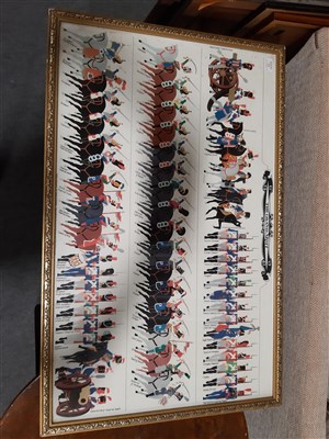 Lot 445 - A collection of Military prints, including a signed print, A Time for Heroes, etc.