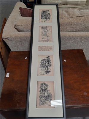 Lot 445 - A collection of Military prints, including a signed print, A Time for Heroes, etc.