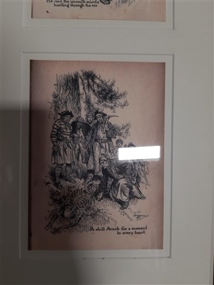 Lot 445 - A collection of Military prints, including a signed print, A Time for Heroes, etc.