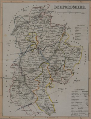 Lot 312 - T E Starling, Liverpool, plan of the city, and four other maps.