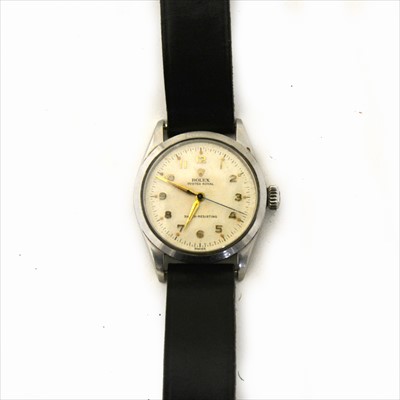 Lot 356 - Rolex - a gentleman's 1940s Oyster Royal wrist watch.