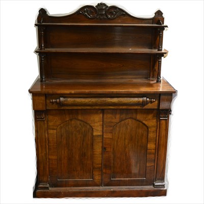 Lot 314 - A William IV rosewood chiffonier