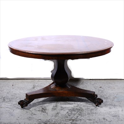 Lot 492 - Victorian mahogany breakfast table