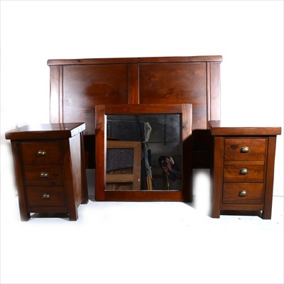 Lot 472 - A Contemporary four-piece bedroom suite