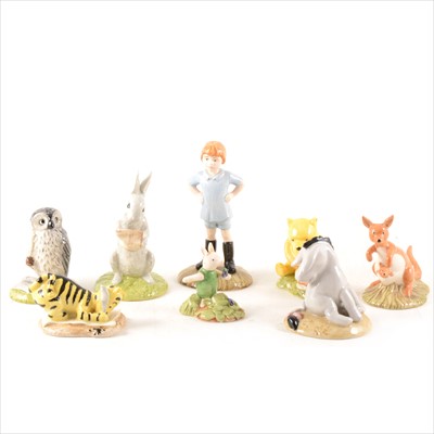 Lot 10 - Three Royal Doulton 'The Winnie-the-Pooh Collection' figures, all boxed.