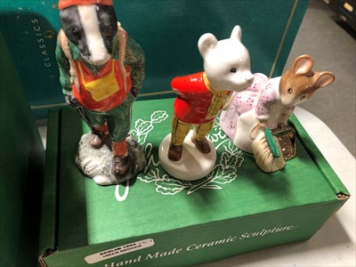 Lot 84 - Fifteen figures, Royal Doulton, Beswick and Royal Albert, all boxed.