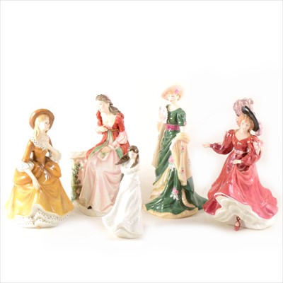 Lot 36 - CATALOGUE AMENDMENT Five Royal Douton figurines