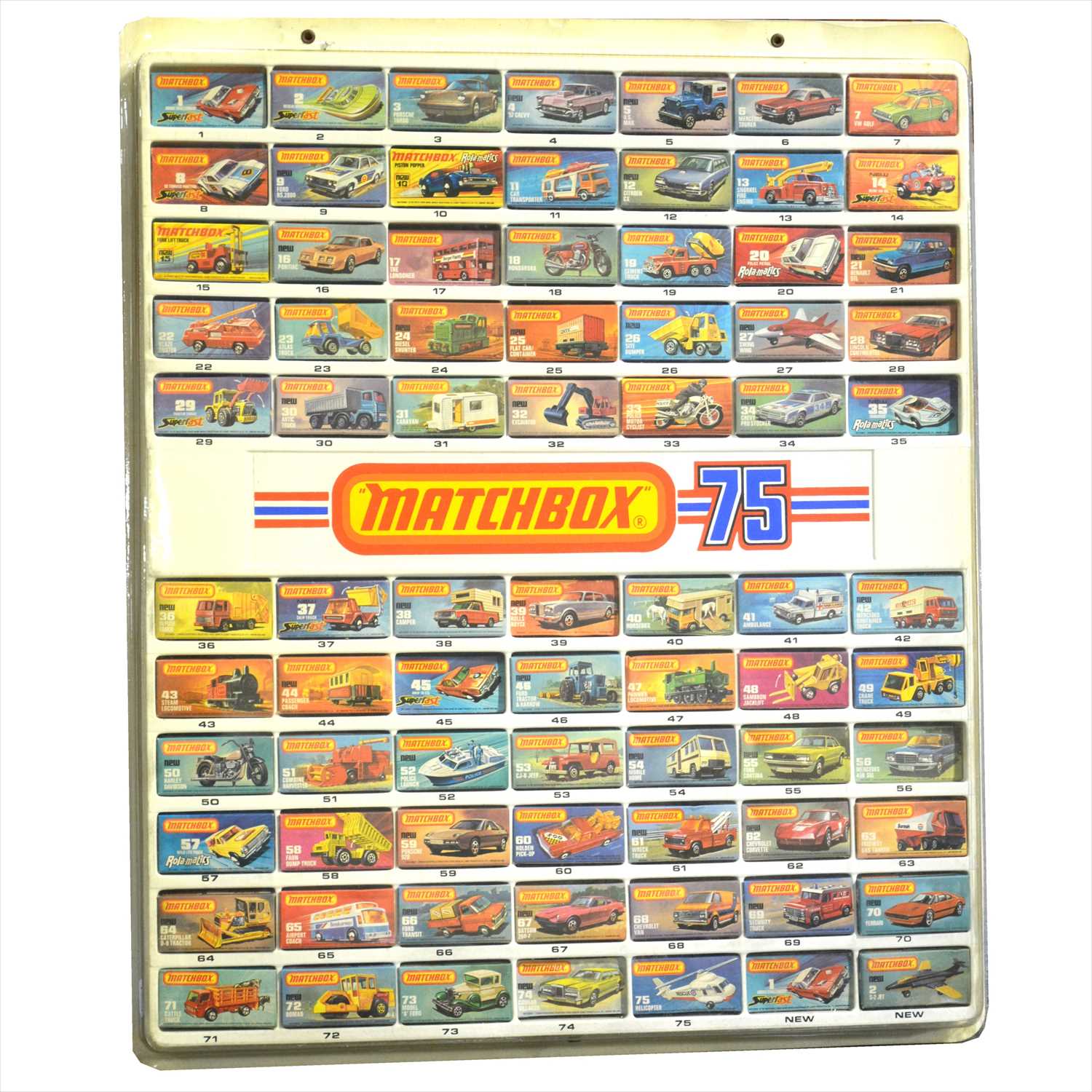 Lot 187 - Matchbox 1-75 series collection of die-cast