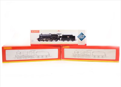 Lot 56 - Three Hornby OO gauge model railway locomotives; R2276, R2686A, R21831B, all boxed.