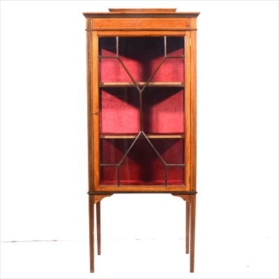 Lot 462A - An Edwardian mahogany china cabinet