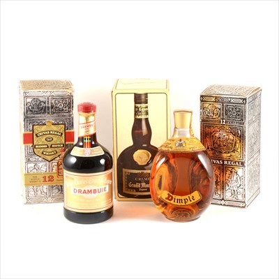 Lot 286 - CHIVAS REGAL - 12 year old - 1970s US bottling; and other