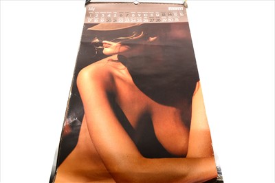 Lot 209 - Pirelli calendar, 1974, rolled.