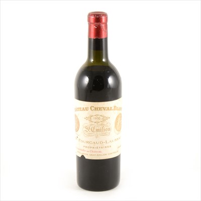 Lot 231 - Ch Cheval Blanc, St Emilion, Foucard-Laussac, 1950, half bottle