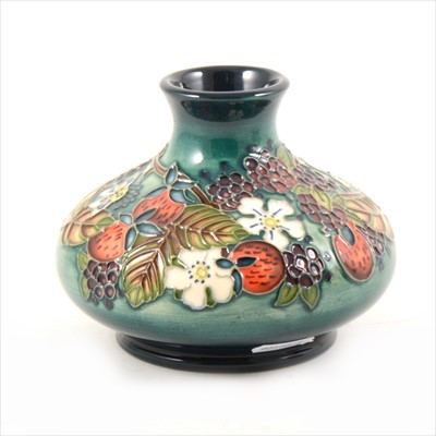 Lot 87 - A 'Carousel' design vase, by Rachel Bishop for Moorcroft Pottery, 1998.