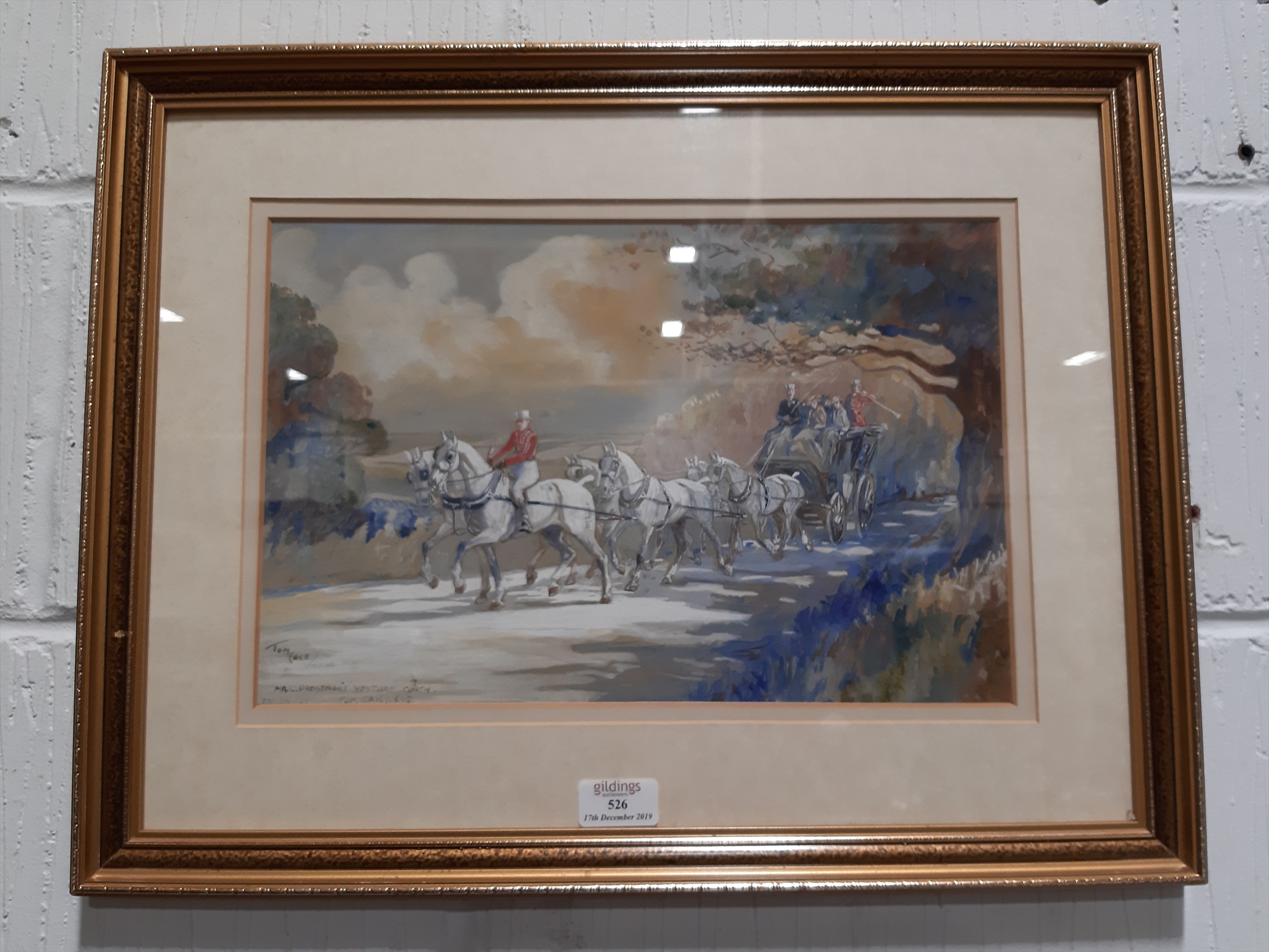 Lot 526 Tom Carr,