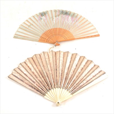 Lot 241 - A collection of thirteen fans.