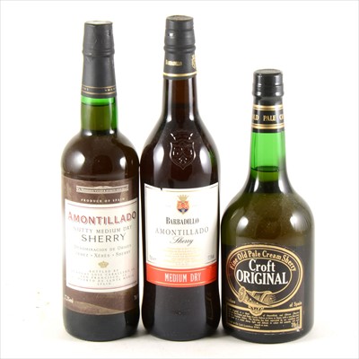 Lot 305 - Nine bottle of various Sherry