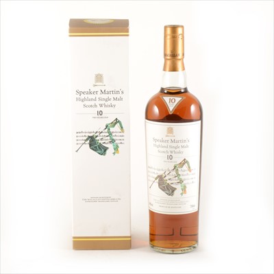 Lot 234 - Speaker Martin's - Macallan Distillery - 10 year old