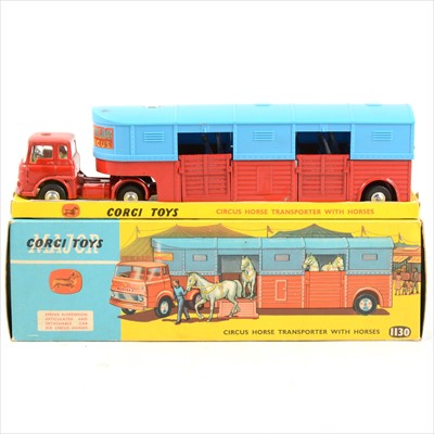Lot 169 - Corgi Major Toys; no.1130 Circus horse transporter with horses, boxed.