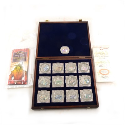Lot 215 - Collection of UK year issue coin sets, other commemorative coins