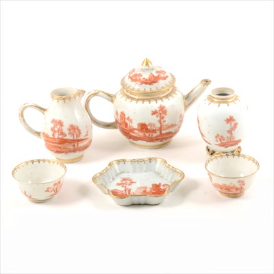 Lot 20 - Chinese export part teaset