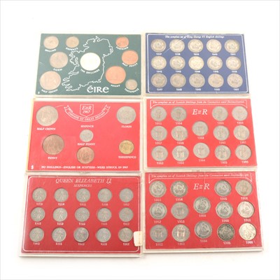 Lot 353 - A collection of Victorian and later coinage, presentation sets, loose coins