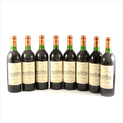 Lot 294 - Ch Le Boscq, Saint-Estephe, Medoc, 1989, 8 bottles