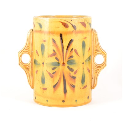 Lot 77 - A 19th Century slipware loving cup