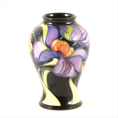 Lot 8 - An 'Ariella' trial vase, designed by Emma Bossons for Moorcroft Pottery, 2005.