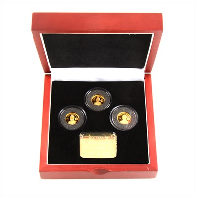 Lot 210 - London Mint Office The Year of Three Kings gold coin set