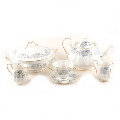 Lot 74 - An extensive Royal Albert part dinner, tea, and coffee service, Silver Maple pattern