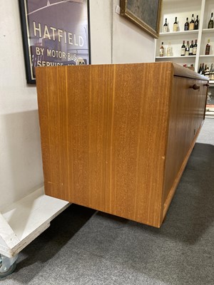 Lot 650 - A 'Marlow' teak sideboard, designed by Martin Hall for Gordon Russell, circa 1972